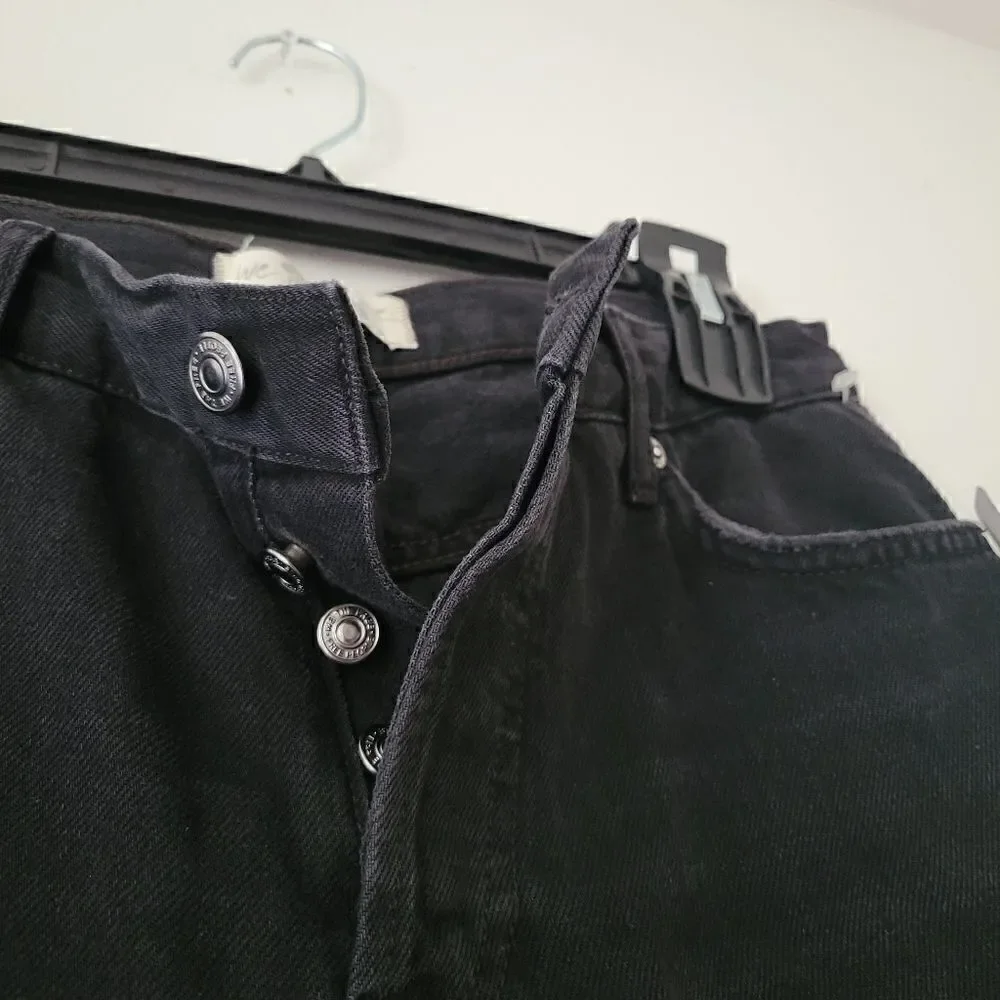 We The Free Maggie Jeans Straight Leg Onyx 26